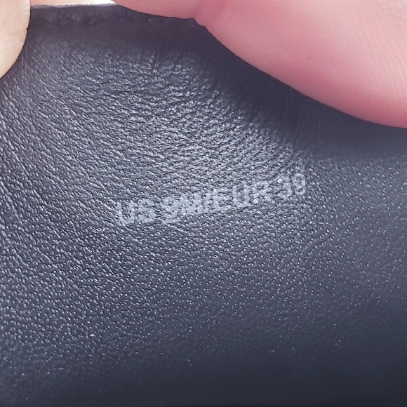 Vince Leather Chelsea Boot Lug Sole Platform Henderson Water-Resistant Black 9 - Picture 10 of 11